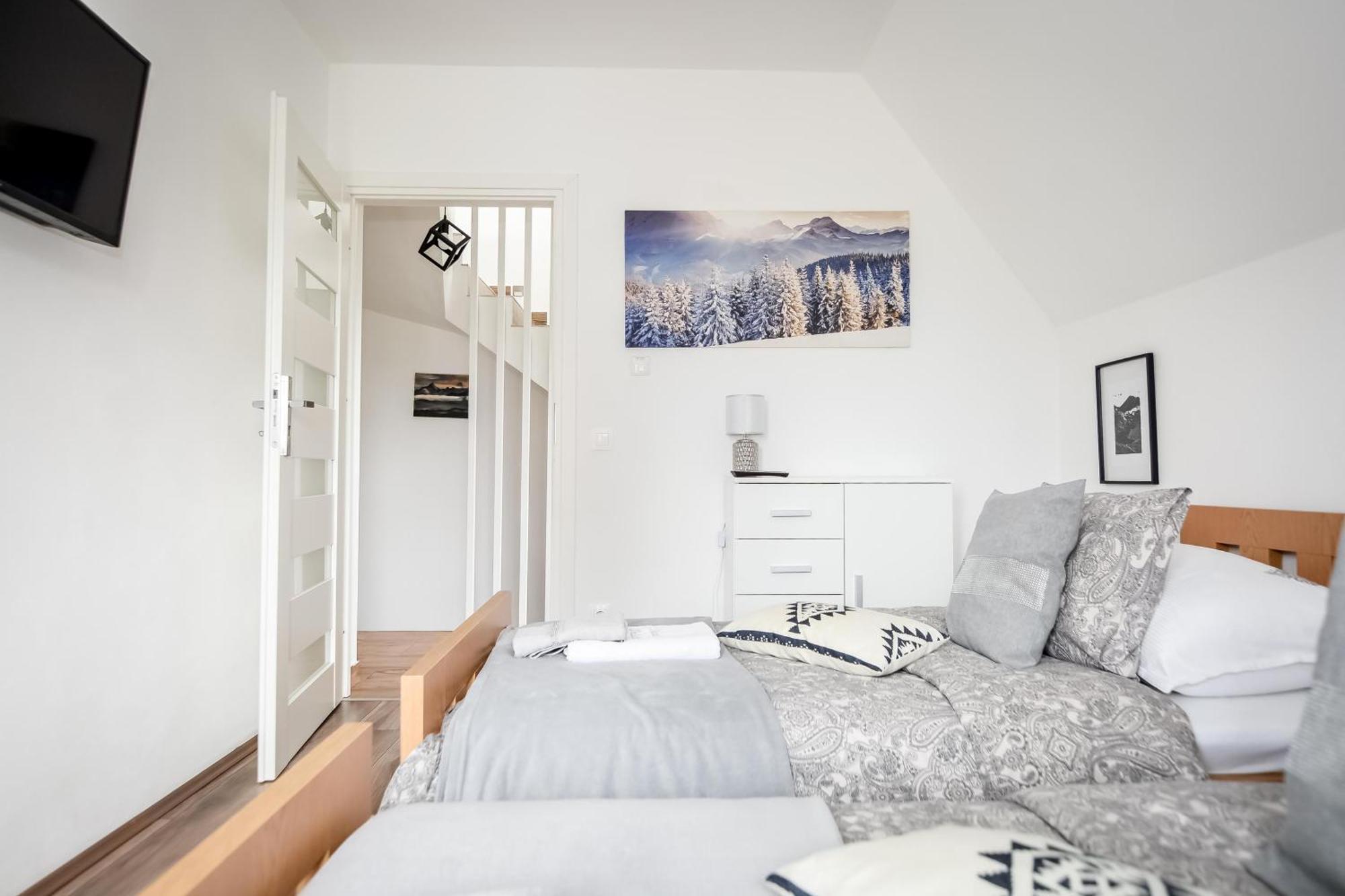 Dwupoziomowe Na Dwa Widoki Z Jacuzzi & Sauna Apartmán *